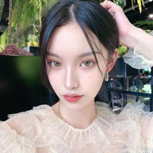 I-DOL Roze Airy Olive Green